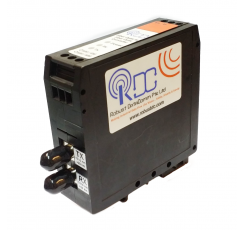 RS-232 to Singlemode Fiber Optic Converter (rdc232SFO-dv-2p-st-d)