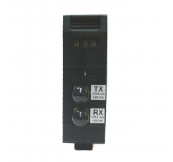 RS-232 to Singlemode Fiber Optic Converter (rdc232SFO-dv-2p-st-d)